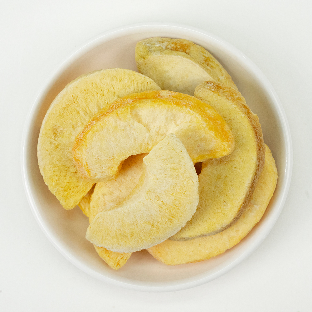 Freeze Dried Yellow Peach Slice | Sugared 1kg Bulk Pack