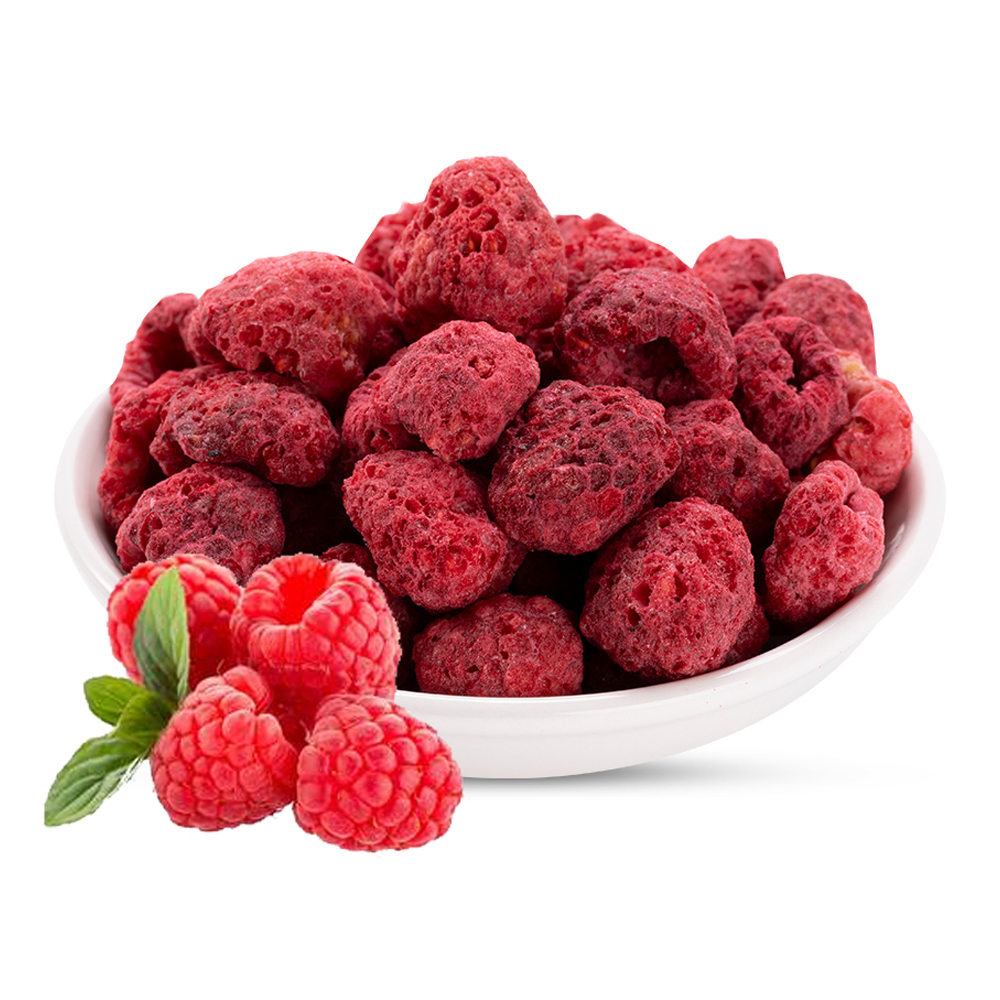 Freeze Dried Raspberry Whole | No Added Sugar 1kg Bulk Pack
