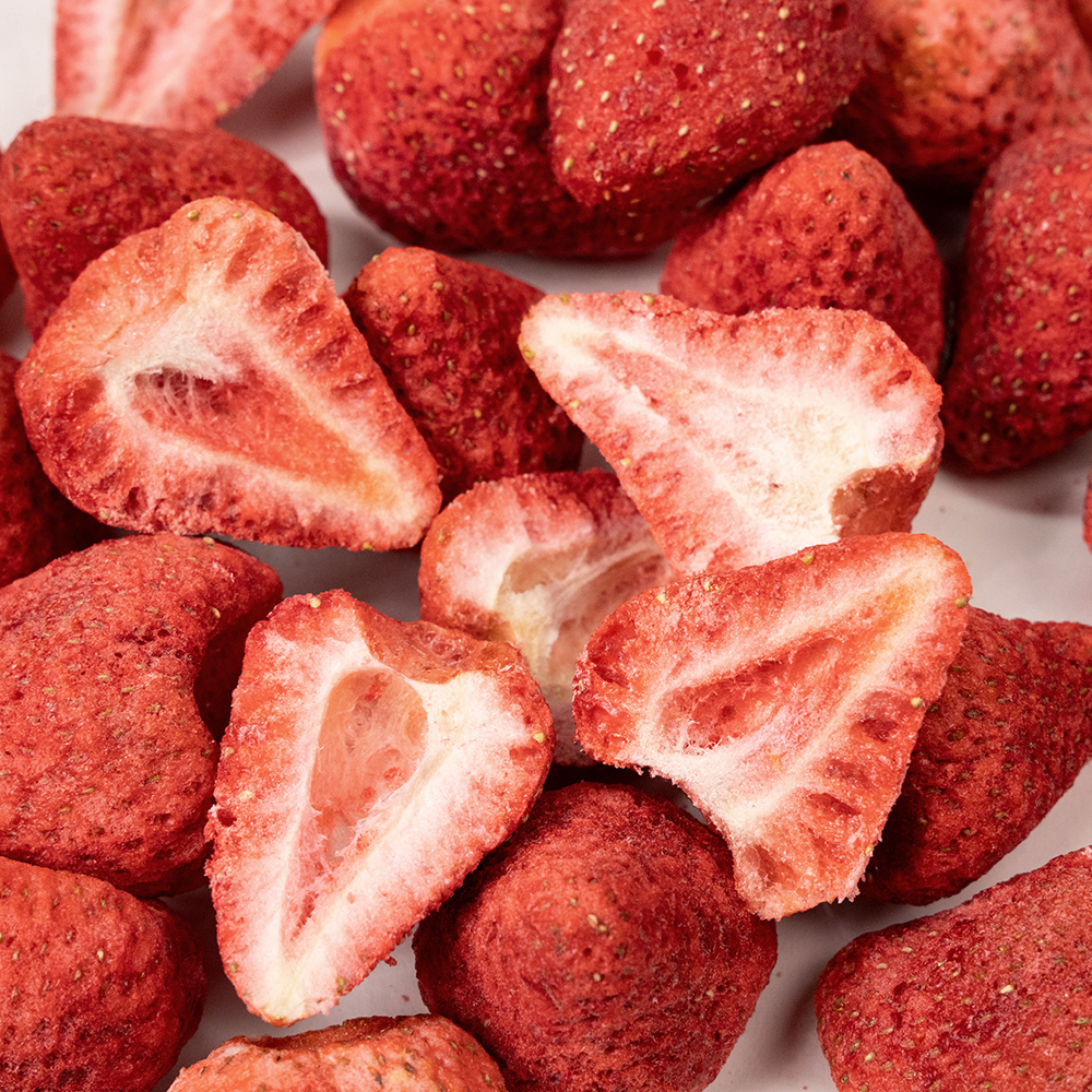 Freeze Dried Strawberry | Sugared 1kg Bulk Pack