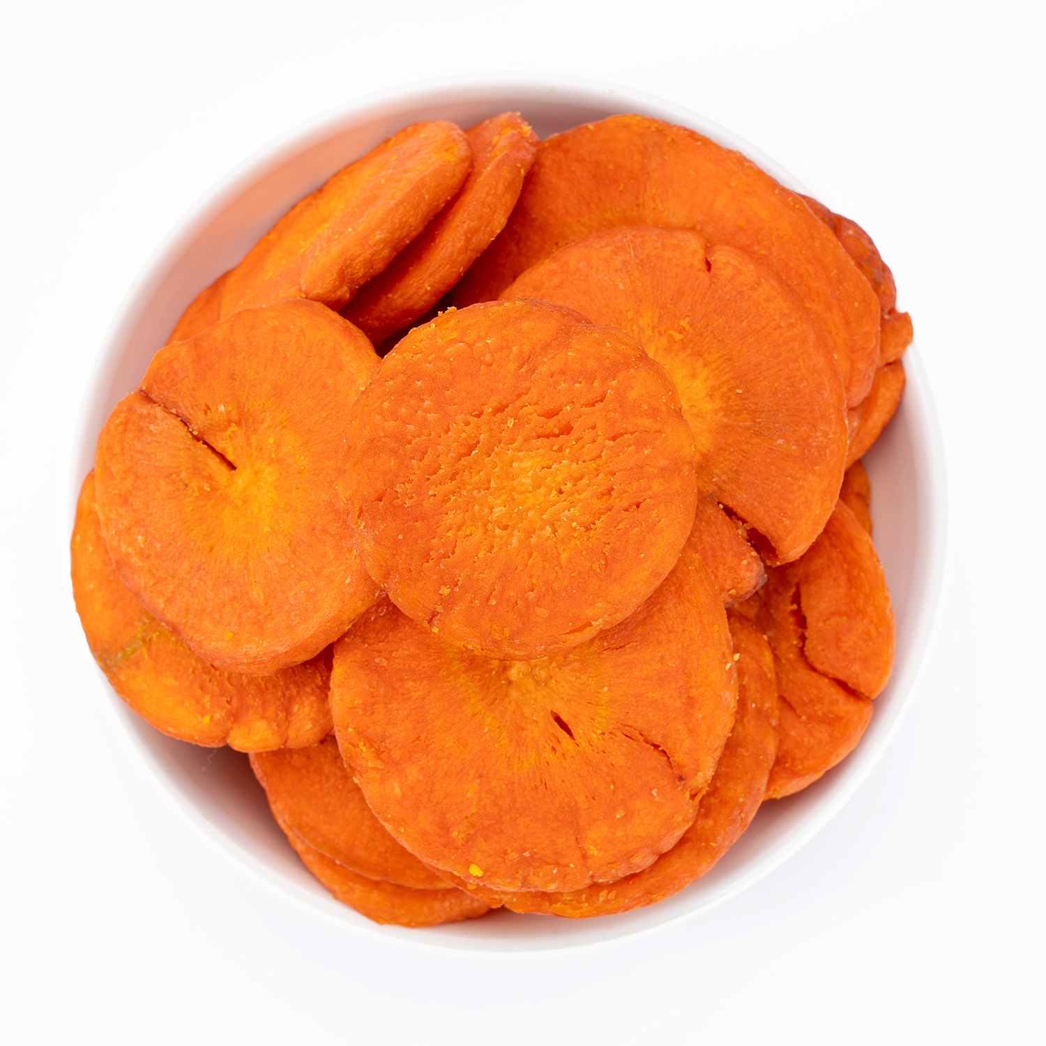 Vacuum Fried Carrot Slices | 10kg Bulk Pack