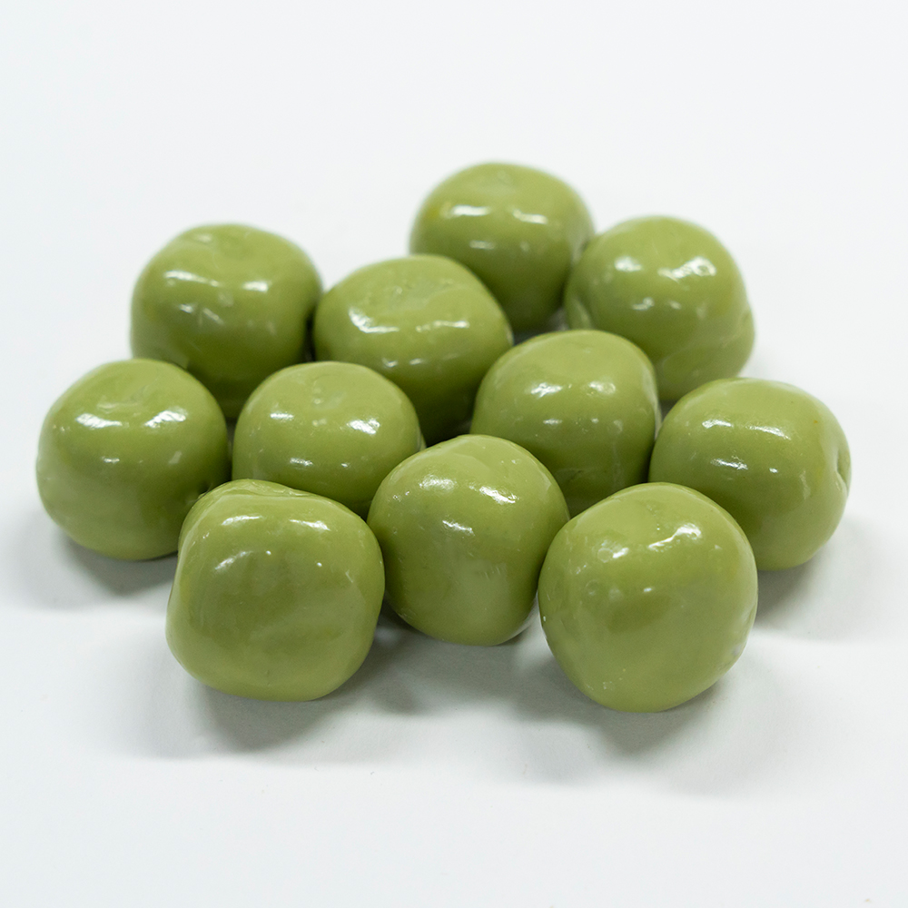 Freeze-Dried Passion Fruit Coated in Jasmine Tea Flavored Chocolate | 1kg Bulk Pack