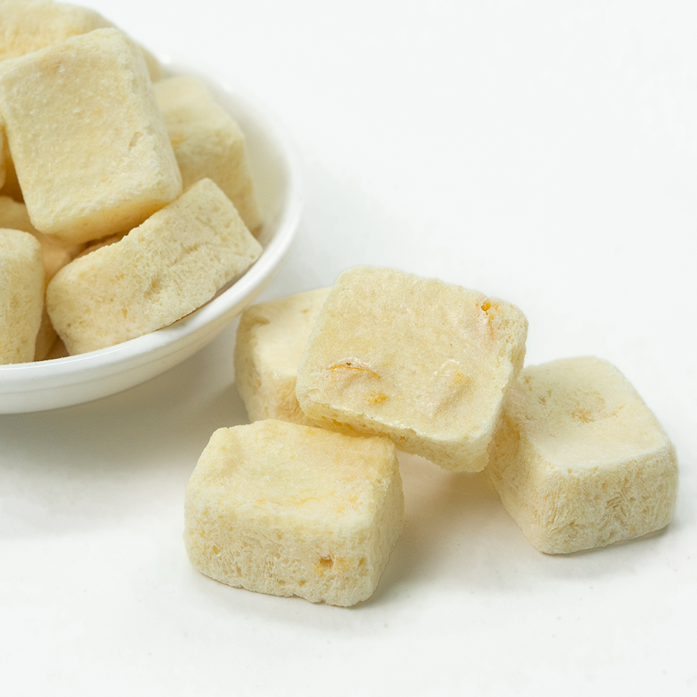 Freeze Dried Yogurt Cube - Mango Flavor | 3g 1kg Bulk Pack