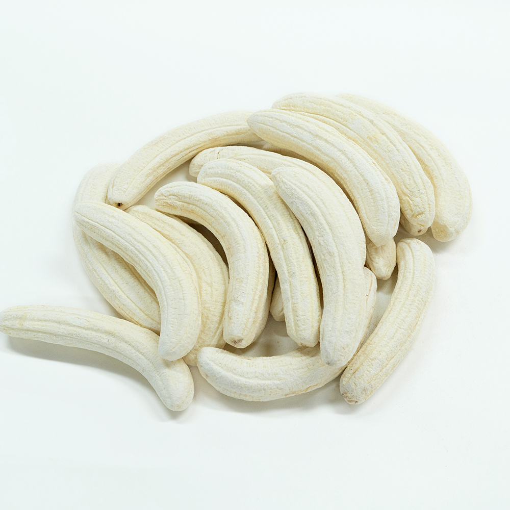 Freeze Dried Banana Whole | No Added Sugar 1kg Bulk Pack