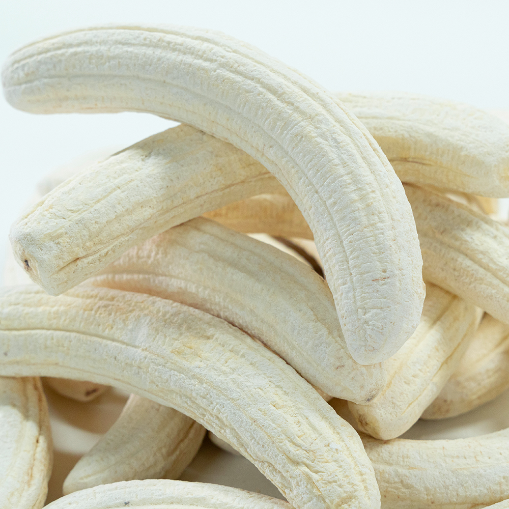 Freeze Dried Banana Whole | No Added Sugar 1kg Bulk Pack