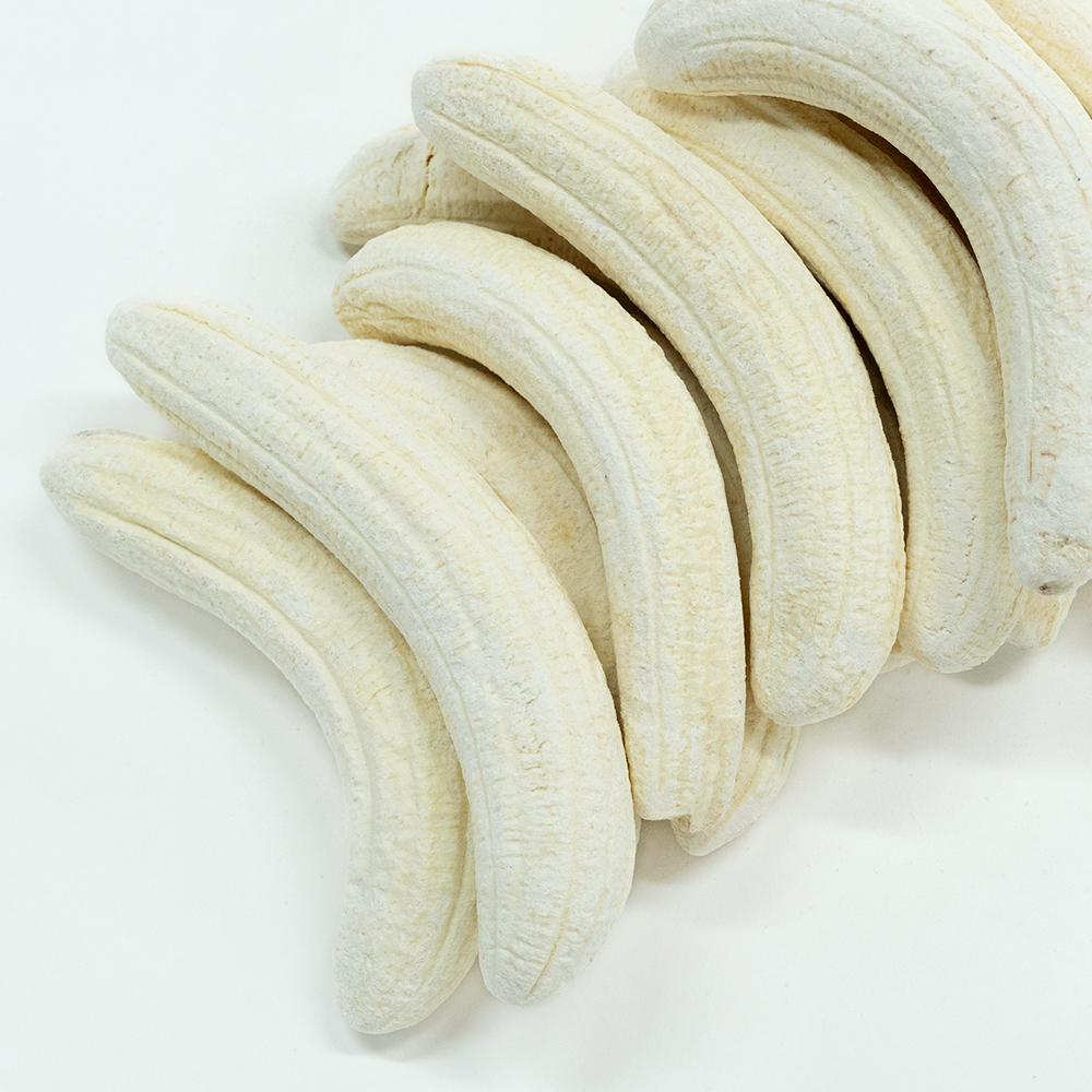 Freeze Dried Banana Whole | No Added Sugar 1kg Bulk Pack