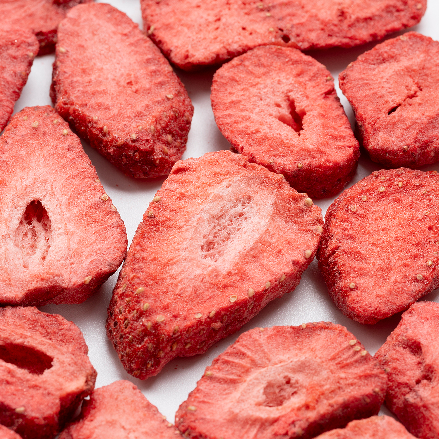 Freeze Dried Strawberry Slice | Sugared 1kg Bulk Pack
