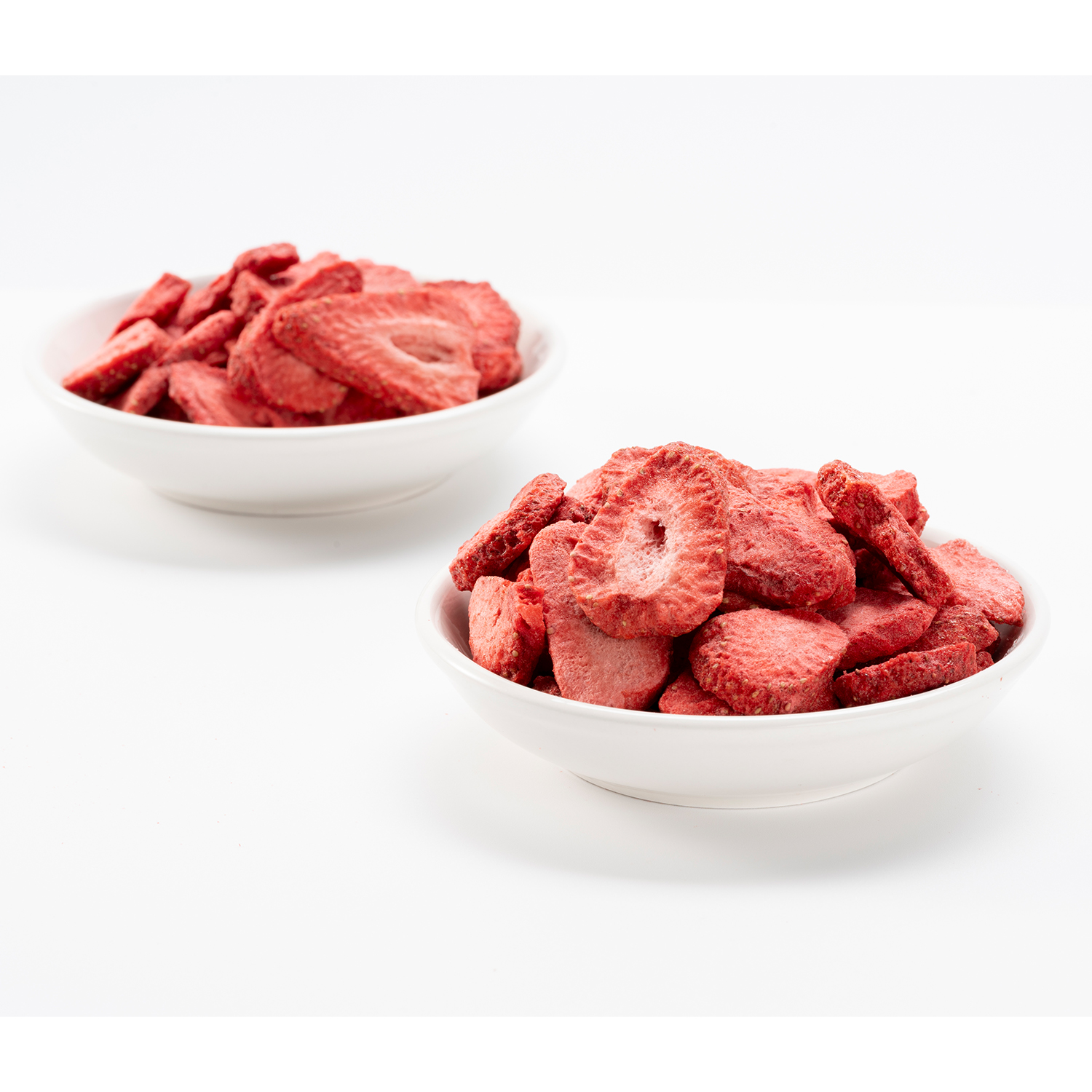Freeze Dried Strawberry Slice | Sugared 1kg Bulk Pack