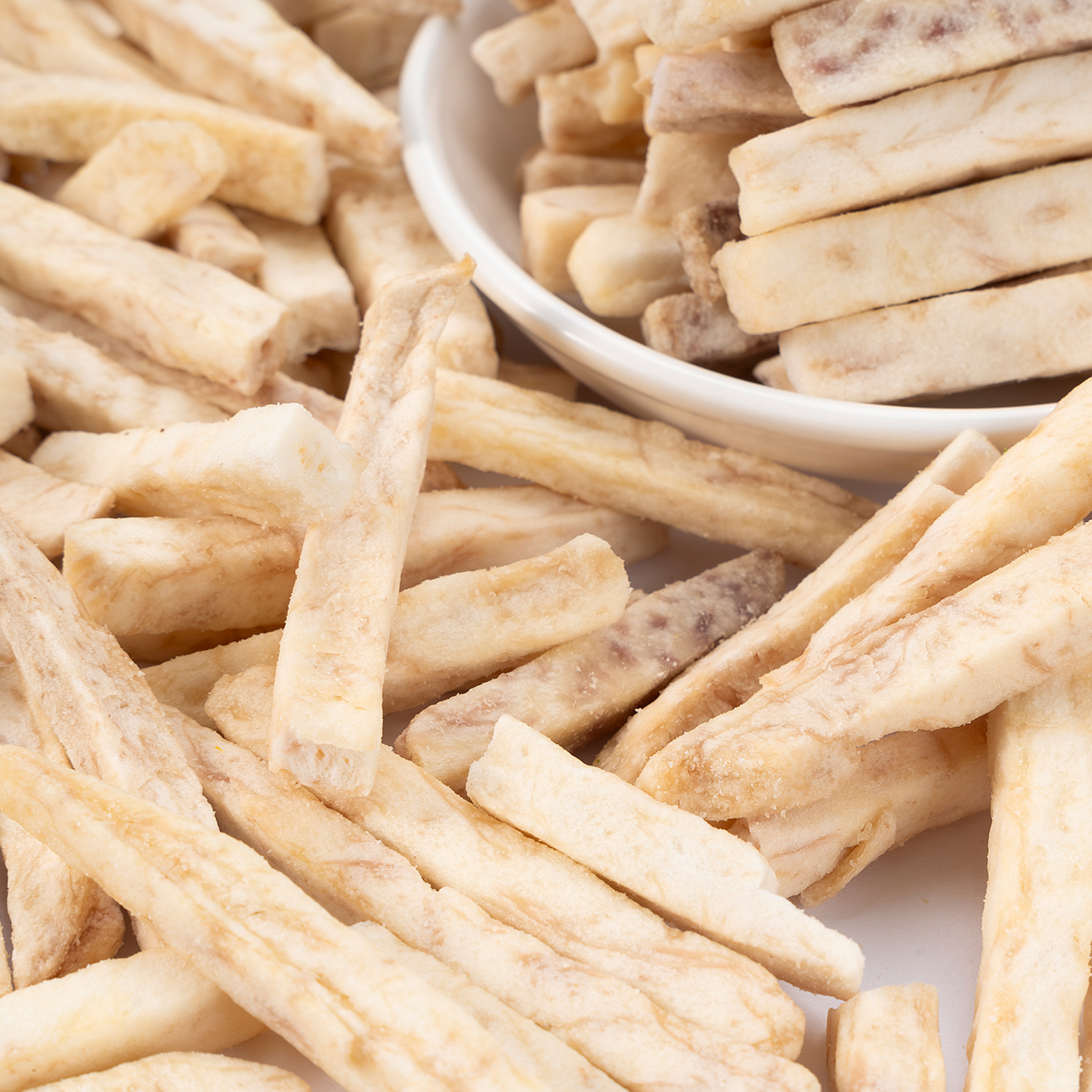 Vacuum Fried Taro Strips | 10kg Bulk Pack