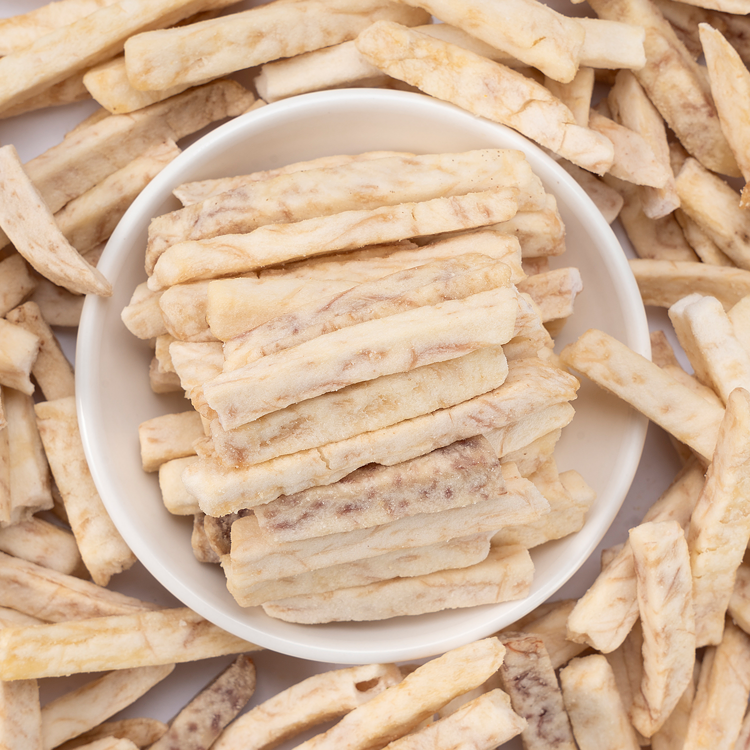 Vacuum Fried Taro Strips | 10kg Bulk Pack