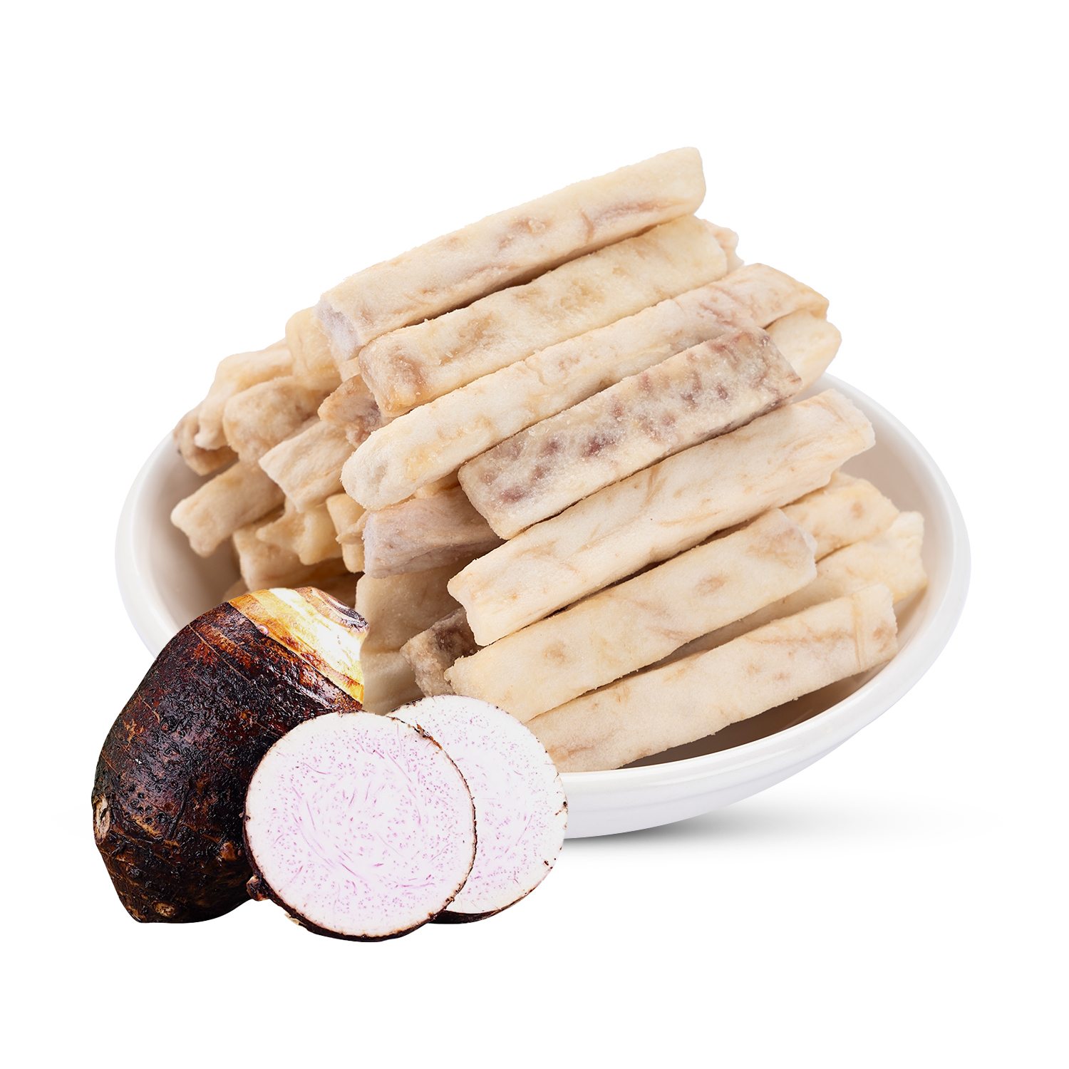Vacuum Fried Taro Strips | 10kg Bulk Pack