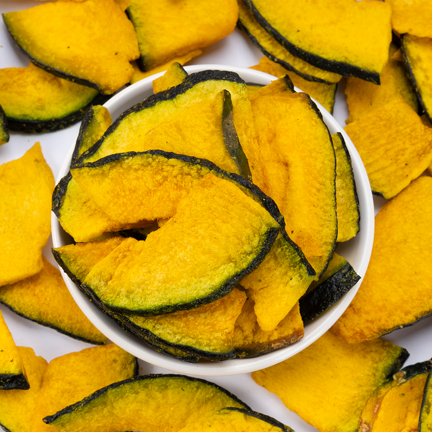 Vacuum Fried Pumpkin Crisps | 10kg Bulk Pack