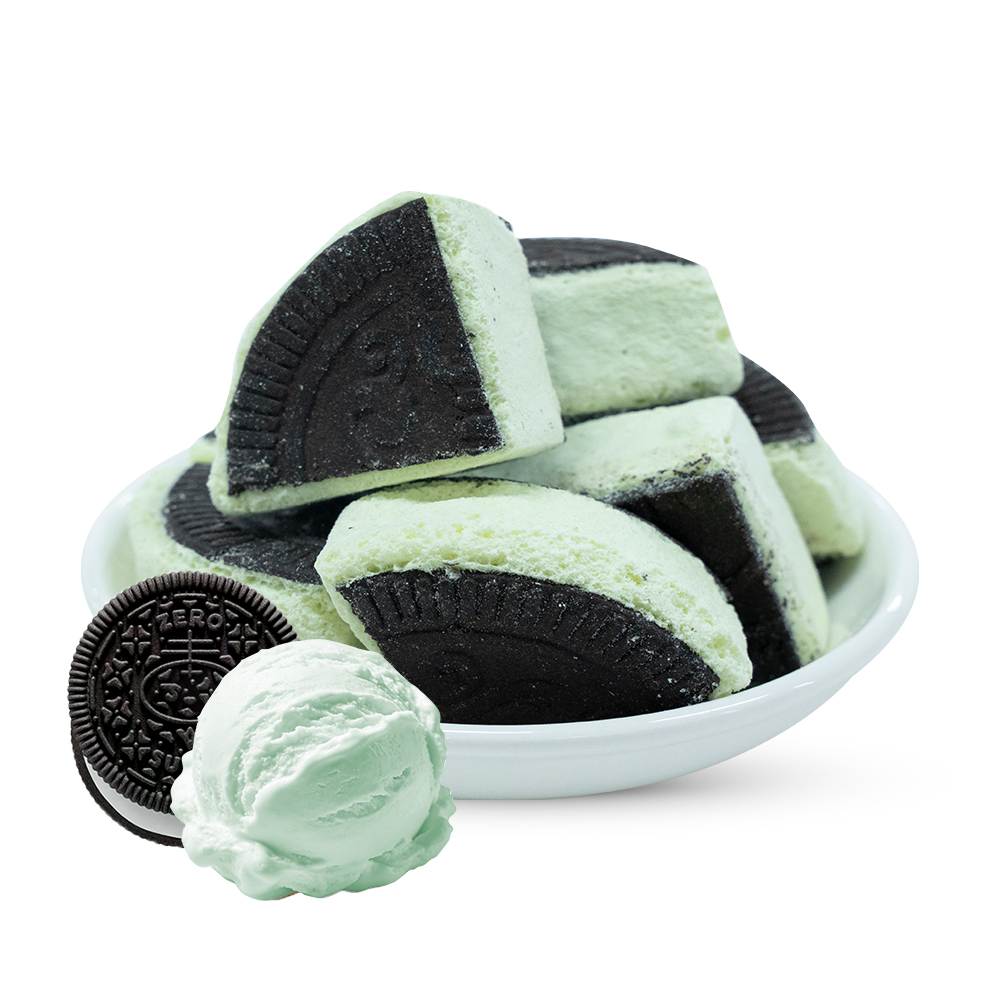 Freeze-Dried Cookie Sandwich - Pistachio Ice Cream | 1kg Bulk Pack