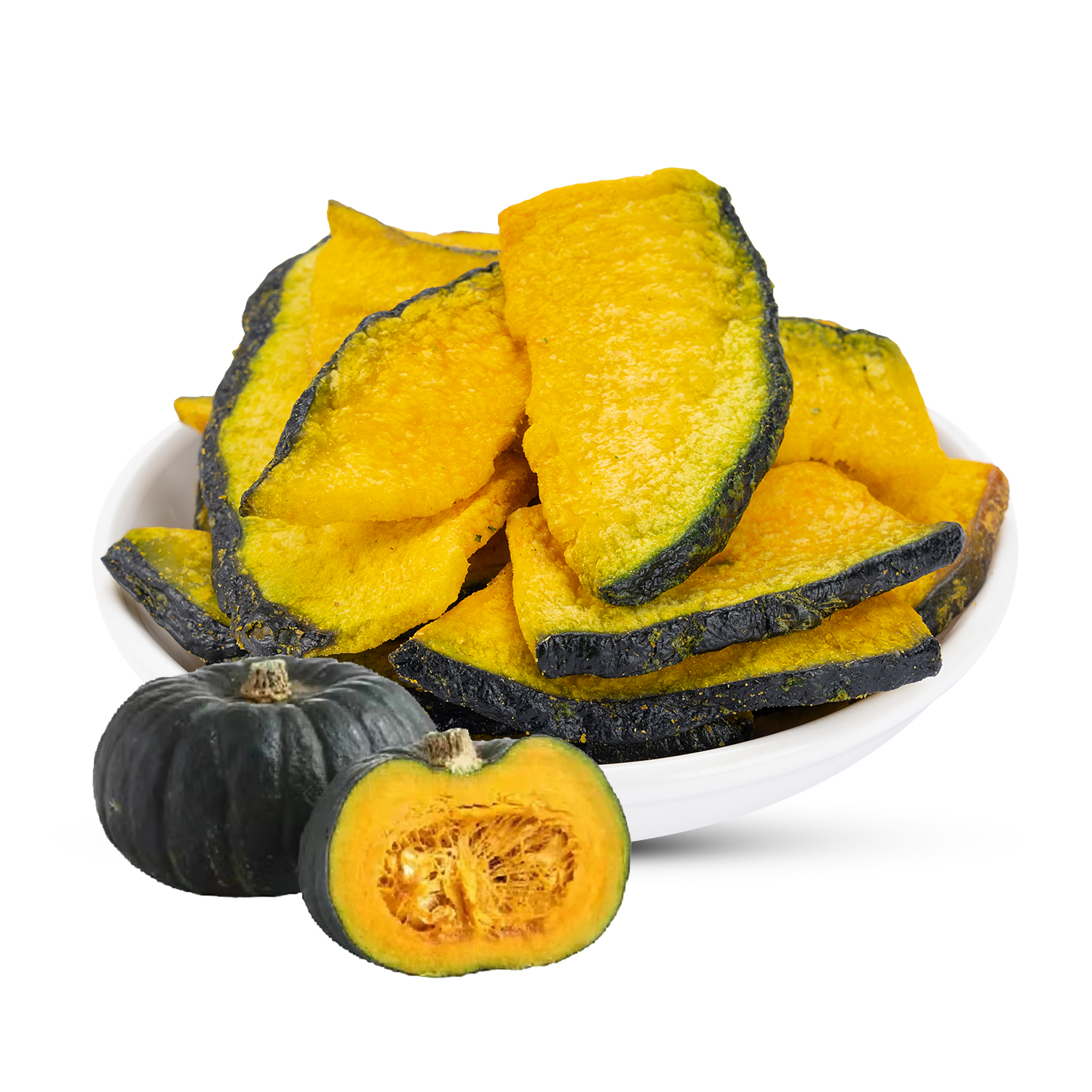 Vacuum Fried Pumpkin Crisps | 10kg Bulk Pack