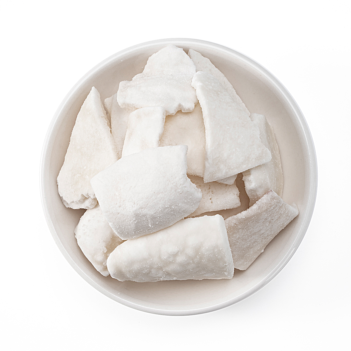Freeze Dried Coconut Slice | Sugared 1kg Bulk Pack