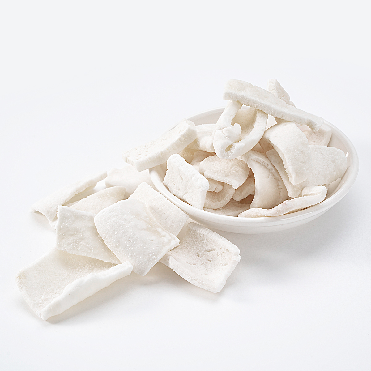 Freeze Dried Coconut Slice | Sugared 1kg Bulk Pack