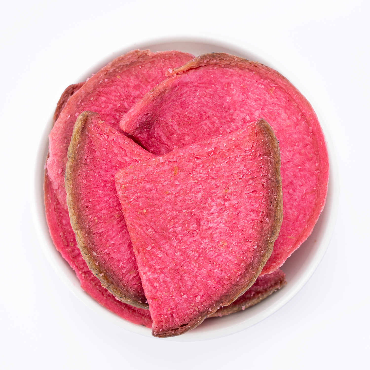 Vacuum Fried Red Core Radish Slices | 10kg Bulk Pack
