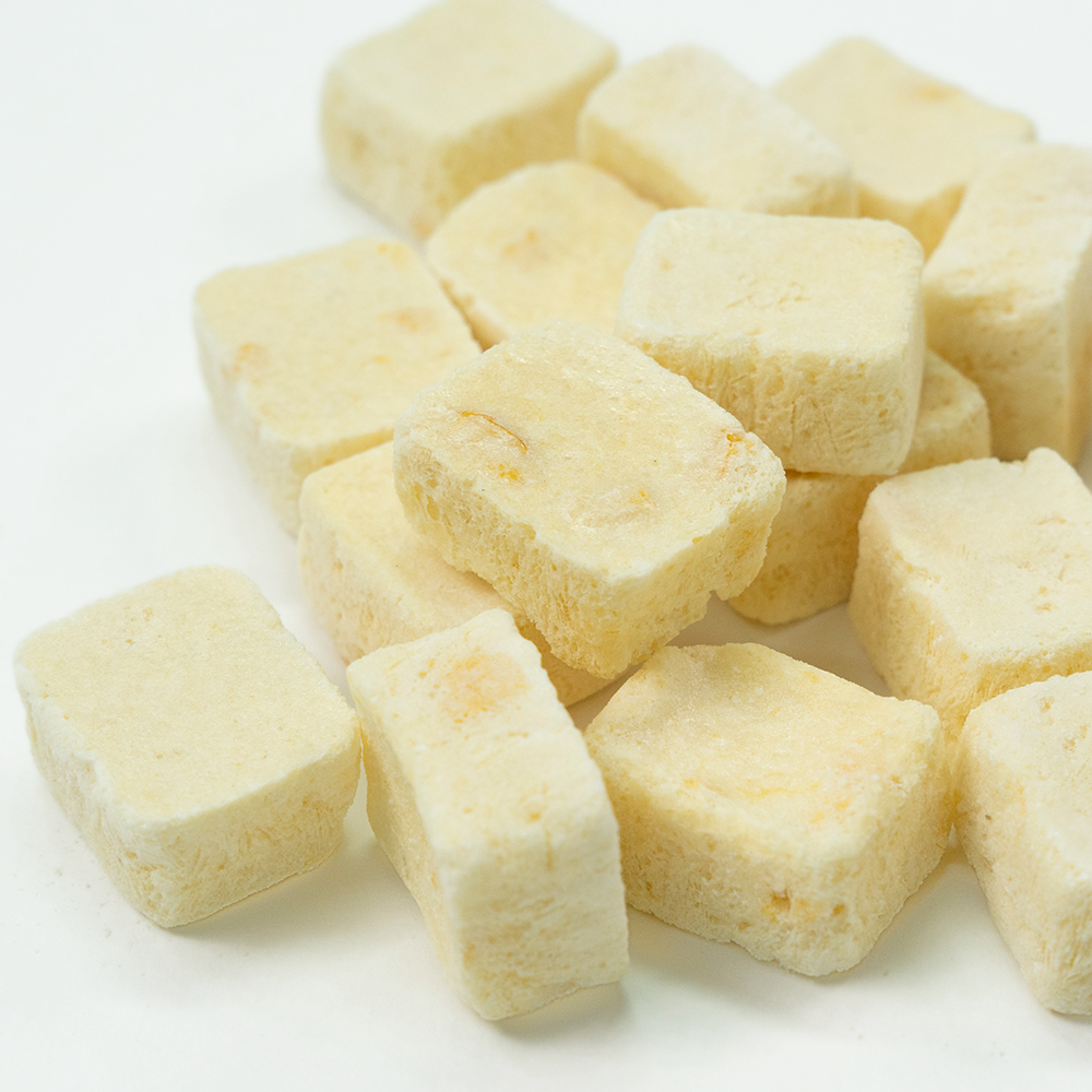 Freeze Dried Yogurt Cube - Mango Flavor | 3g 1kg Bulk Pack