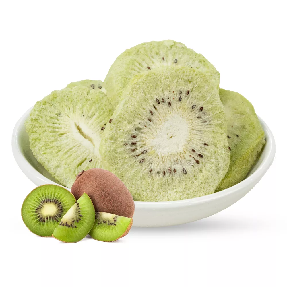 Freeze Dried Kiwi Fruit Slice | Sugared 1kg Bulk Pack