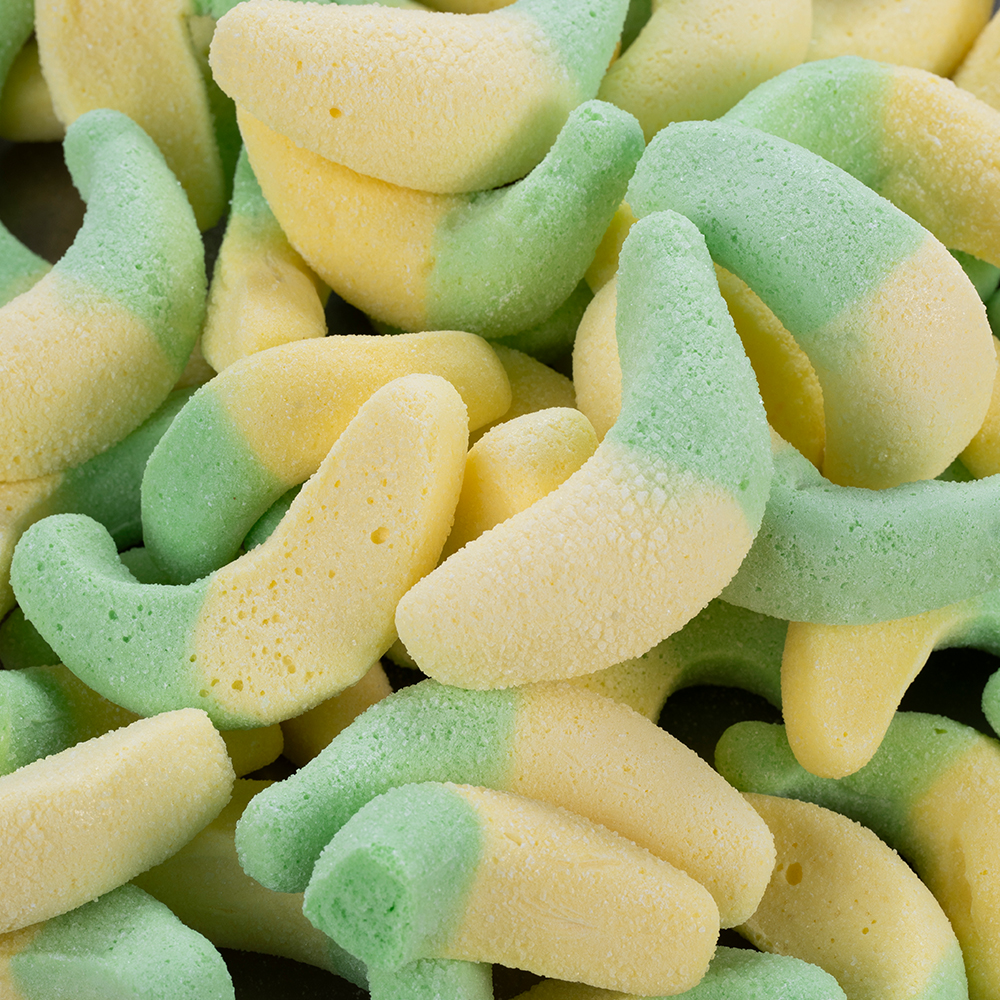 Freeze-Dried Banana Gummy | 1kg Bulk Pack