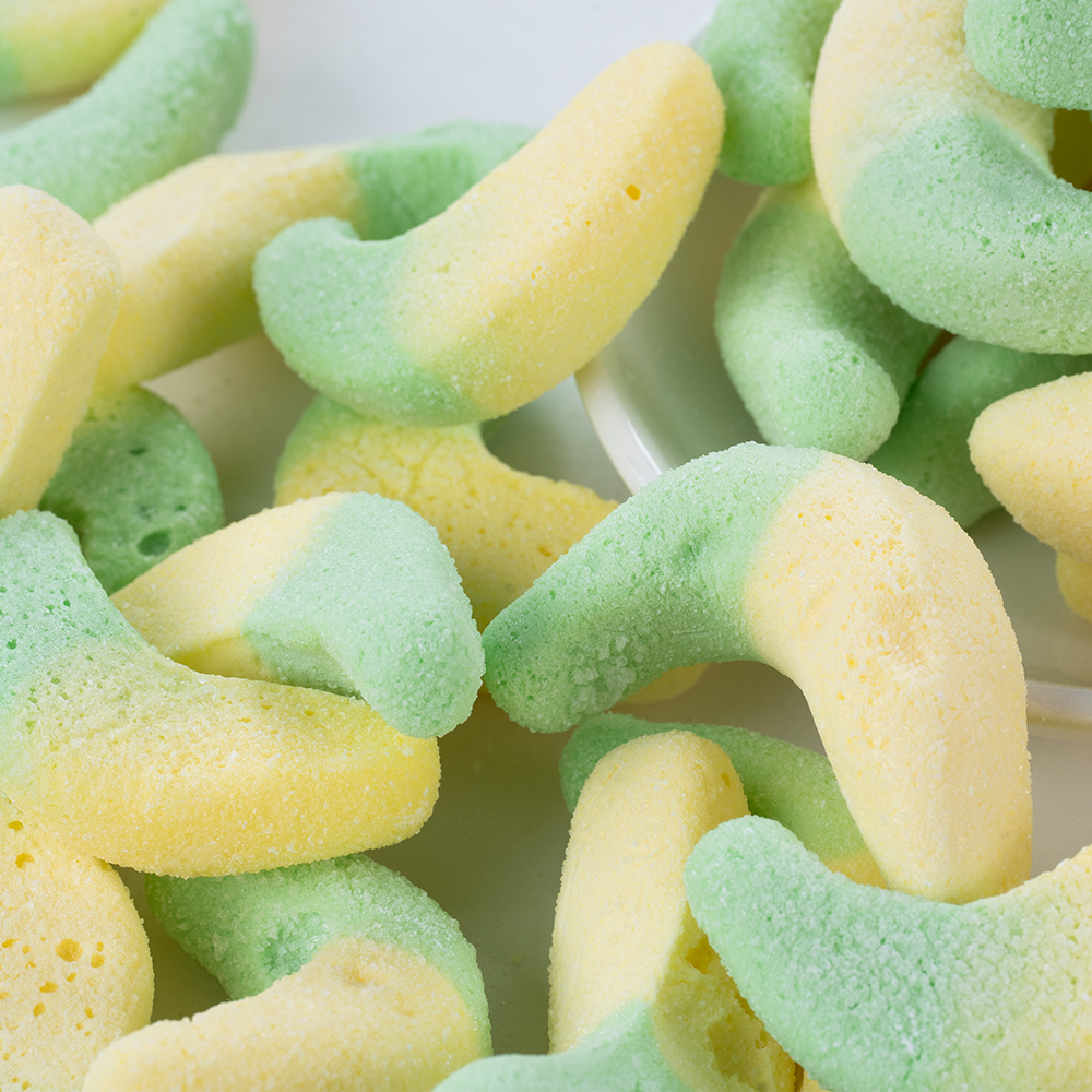 Freeze-Dried Banana Gummy | 1kg Bulk Pack