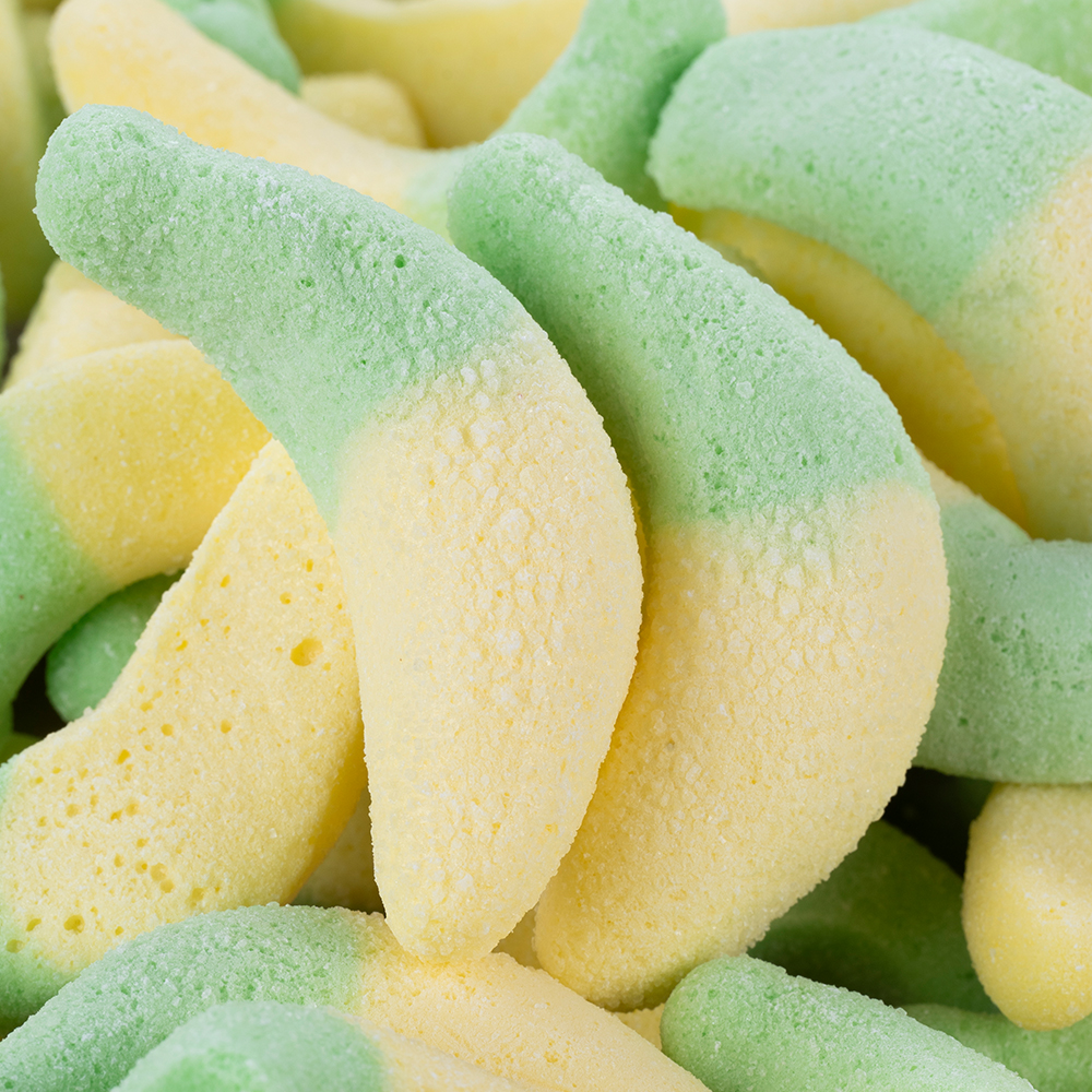 Freeze-Dried Banana Gummy | 1kg Bulk Pack