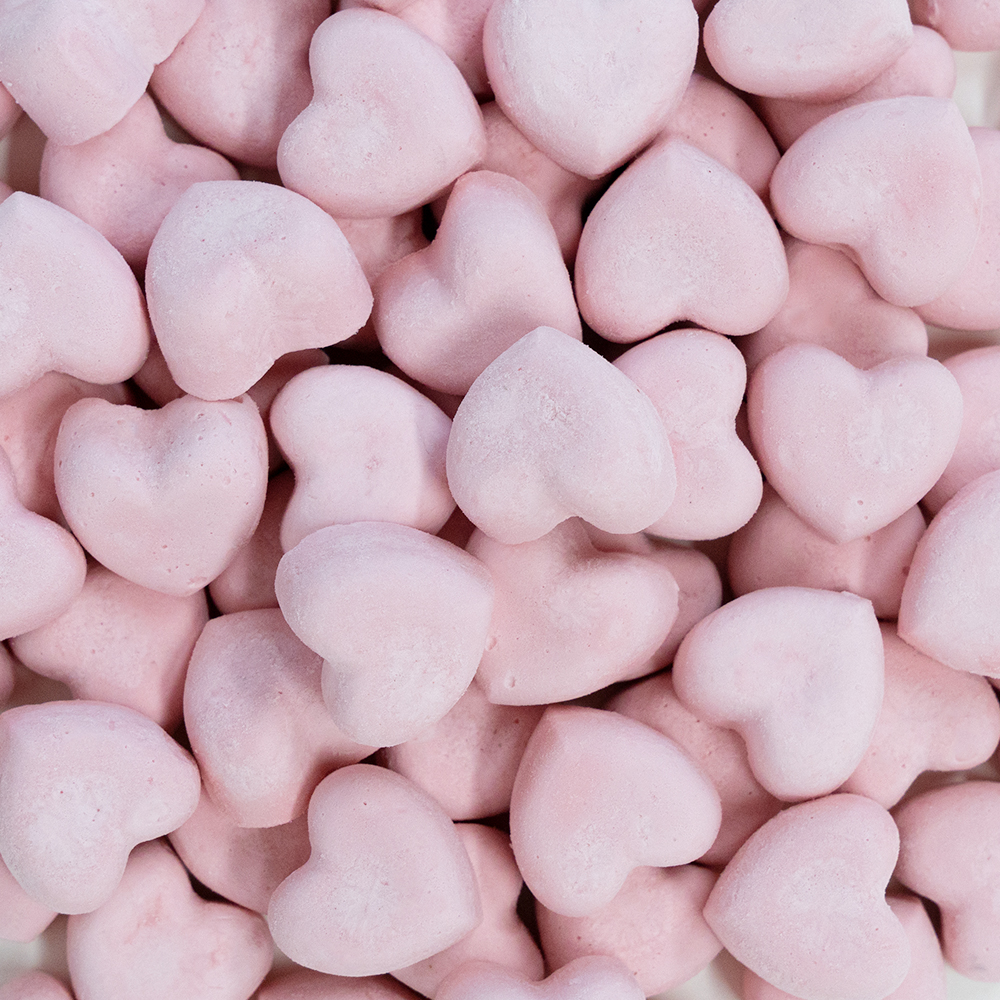 Freeze-Dried Strawberry Ice Cream Flavor Bites | 1kg Bulk Pack