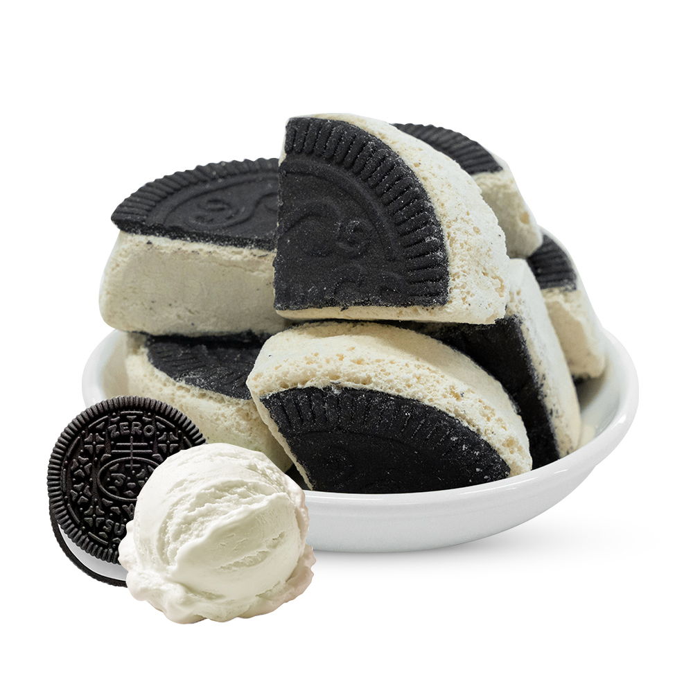Freeze-Dried Cookie Sandwich - Custard Ice Cream | 1kg Bulk Pack
