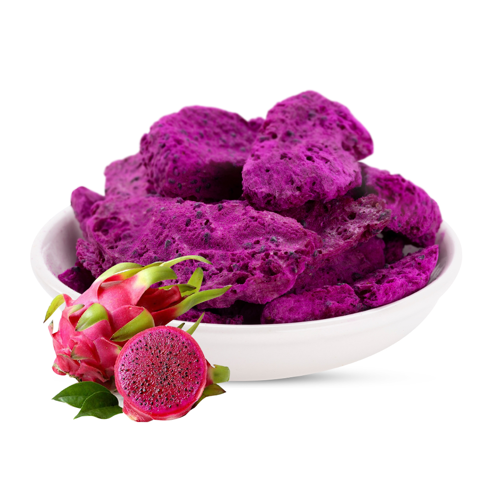 Freeze Dried Dragon Fruit | No Added Sugar 1kg Bulk Pack
