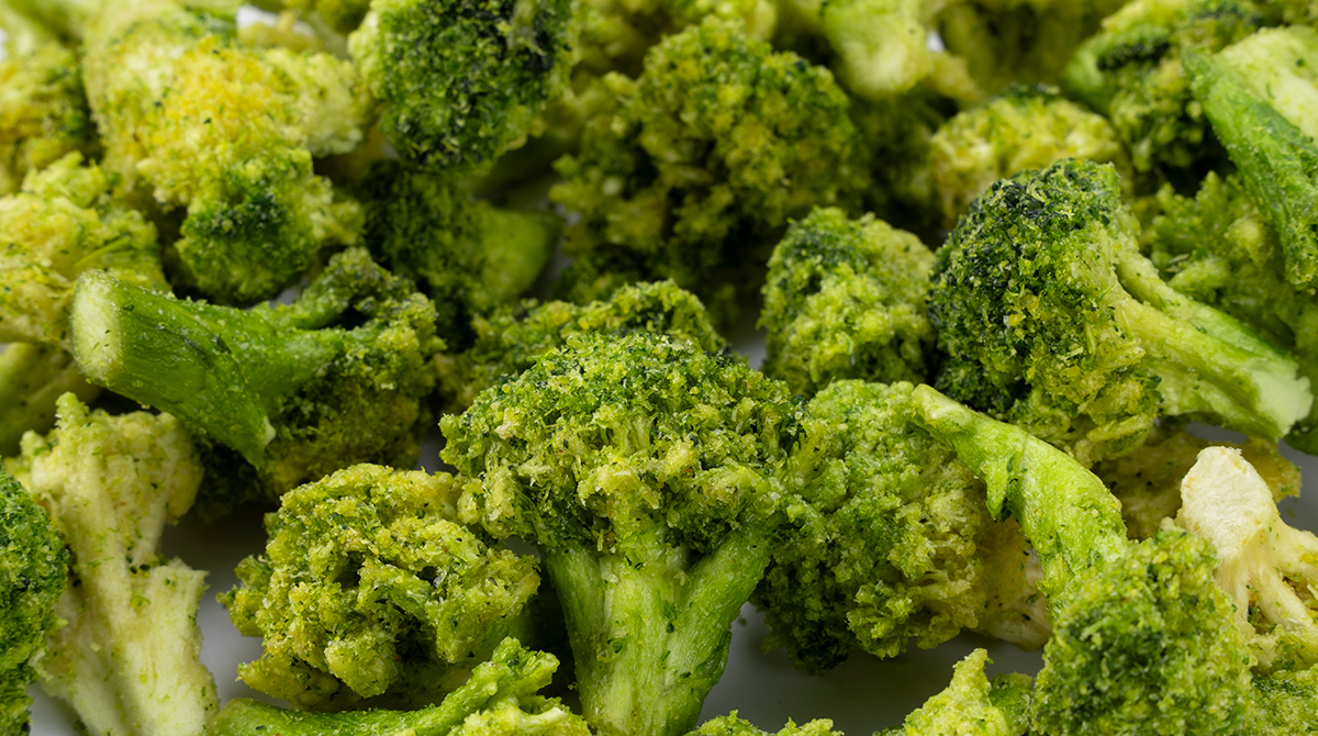 Vacuum Fried Broccoli Chips | 10kg Bulk Pack