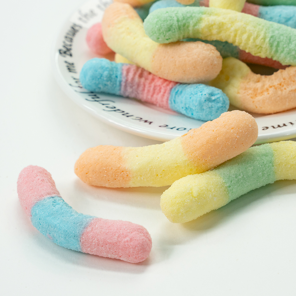 Freeze Dried Rainbow Stripes | 1kg Bulk Pack