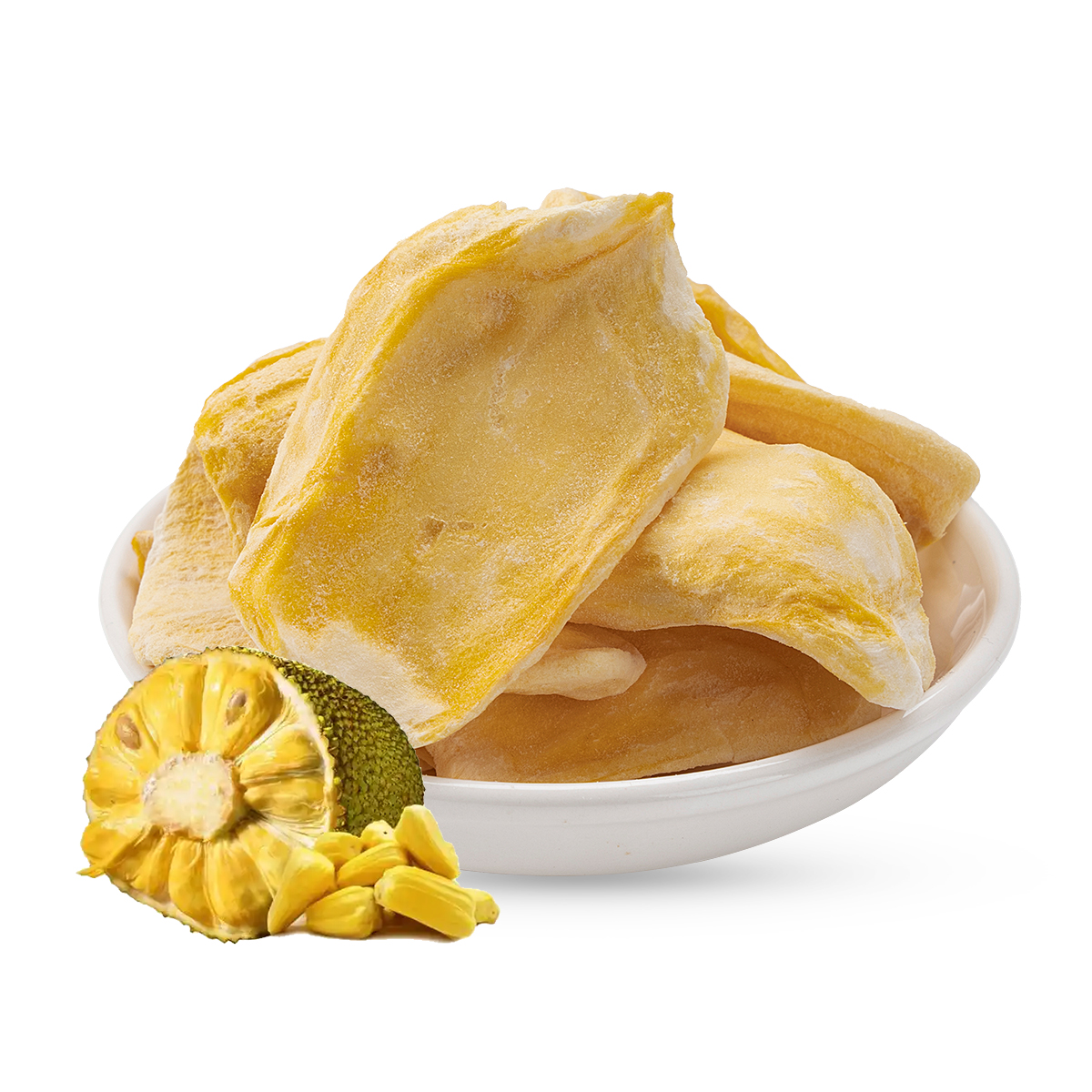 Freeze Dried Jackfruit Slice | No Added Sugar 1kg Bulk Pack