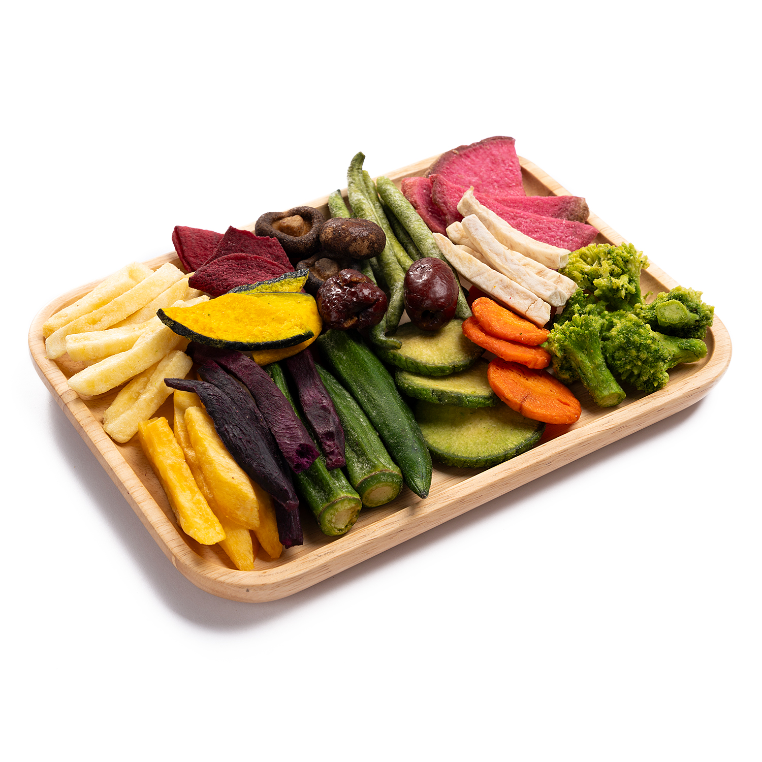 Vacuum Fried Mixed Vegetables Crisps | 1kg Bulk Pack