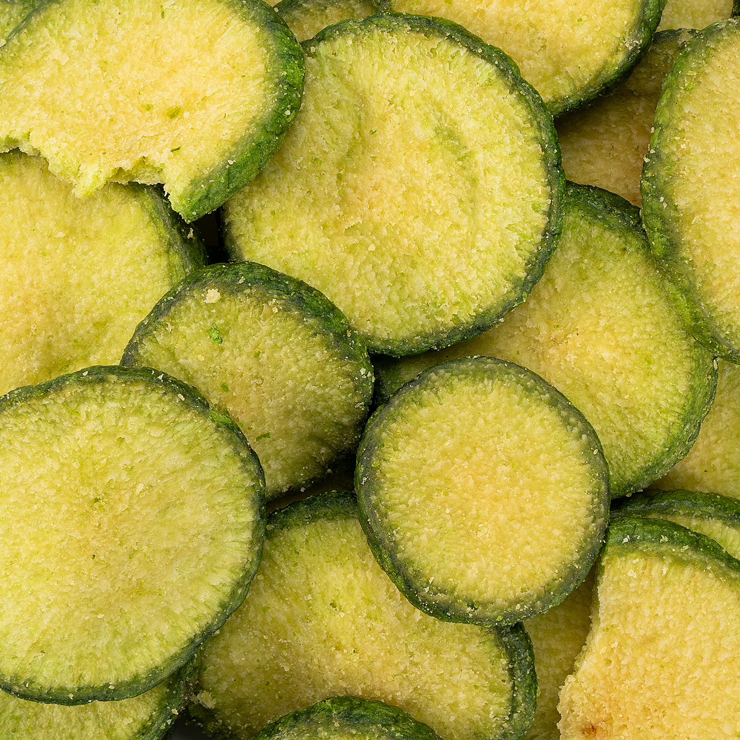 Vacuum Fried Green Radish Slices| 10kg Bulk Pack