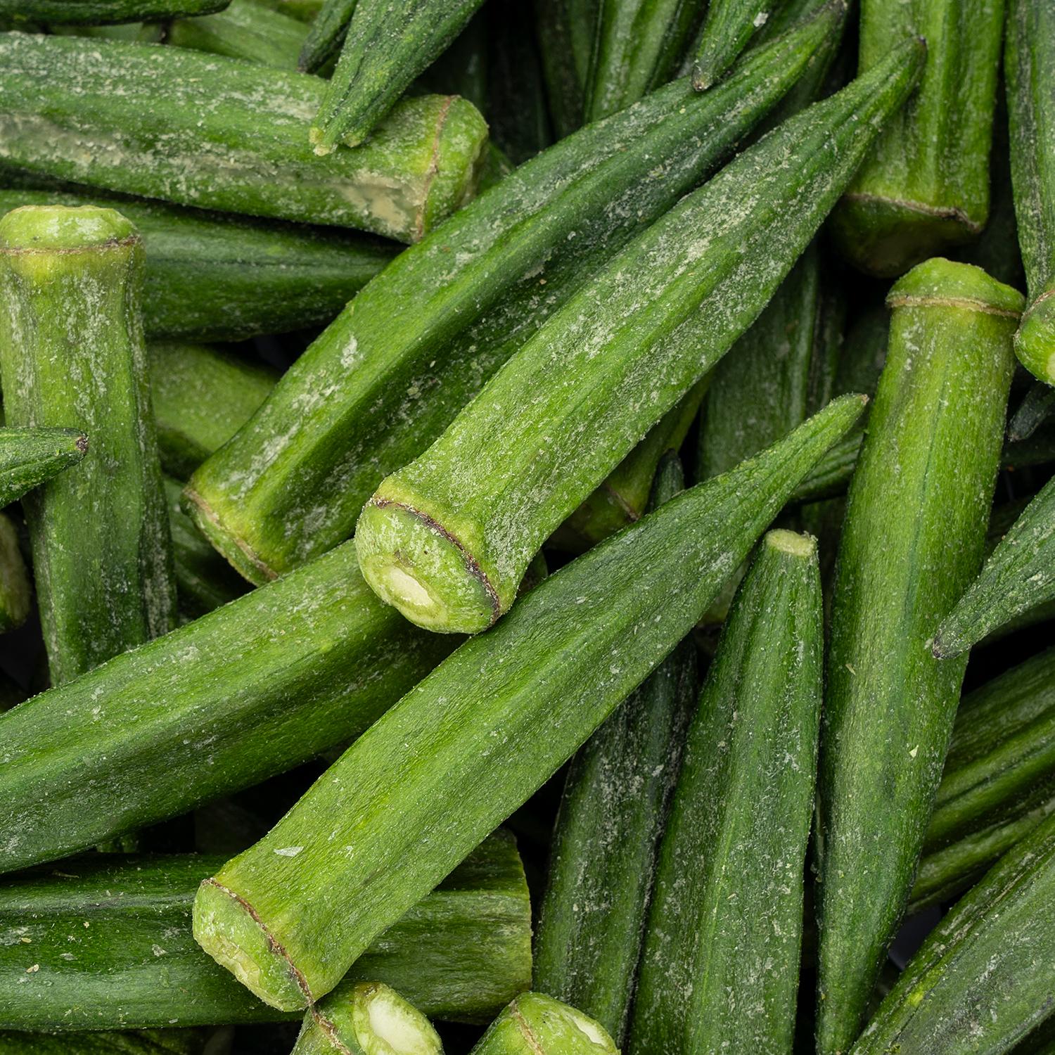 Vacuum Fried Okra Chips | 10kg Bulk Pack| 10kg Bulk Pack