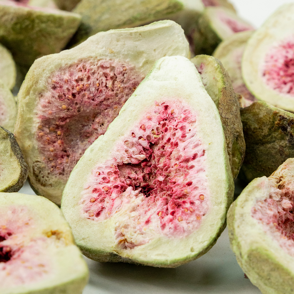 Freeze Dried Fig Half Spring Crop  | No Added Sugar 1kg Bulk Pack