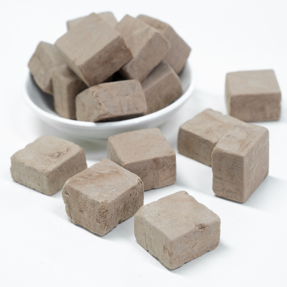 Freeze-Dried Chocolate Ice Cream Flavor Cubes| 1kg Bulk Pack