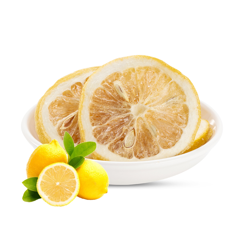 Freeze Dried Lemon Slice | Sugared 1kg Bulk Pack