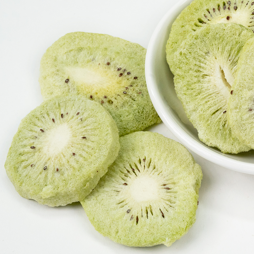 Freeze Dried Kiwi Fruit Slice | Sugared 1kg Bulk Pack