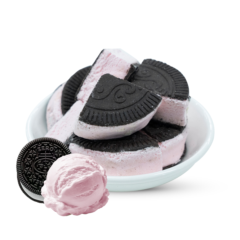 Freeze-Dried Cookie Sandwich - Strawberry Ice Cream | 1kg Bulk Pack