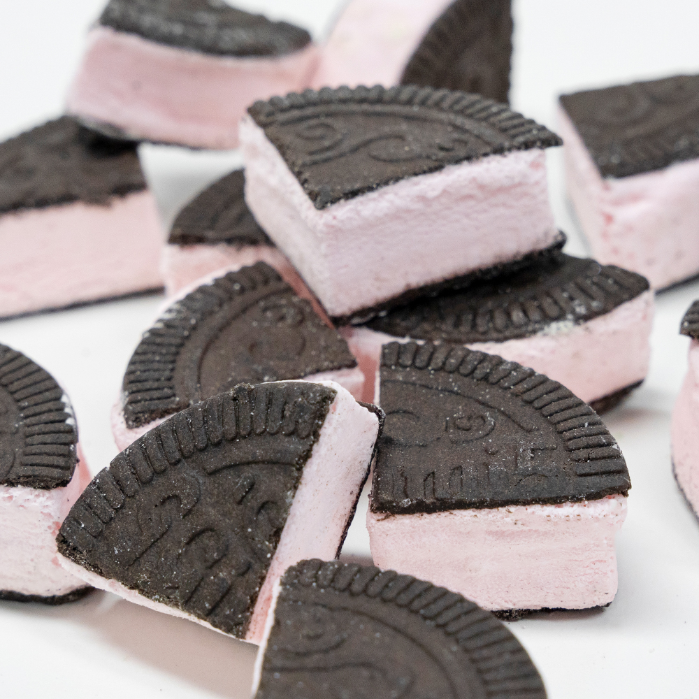 Freeze-Dried Cookie Sandwich - Strawberry Ice Cream | 1kg Bulk Pack