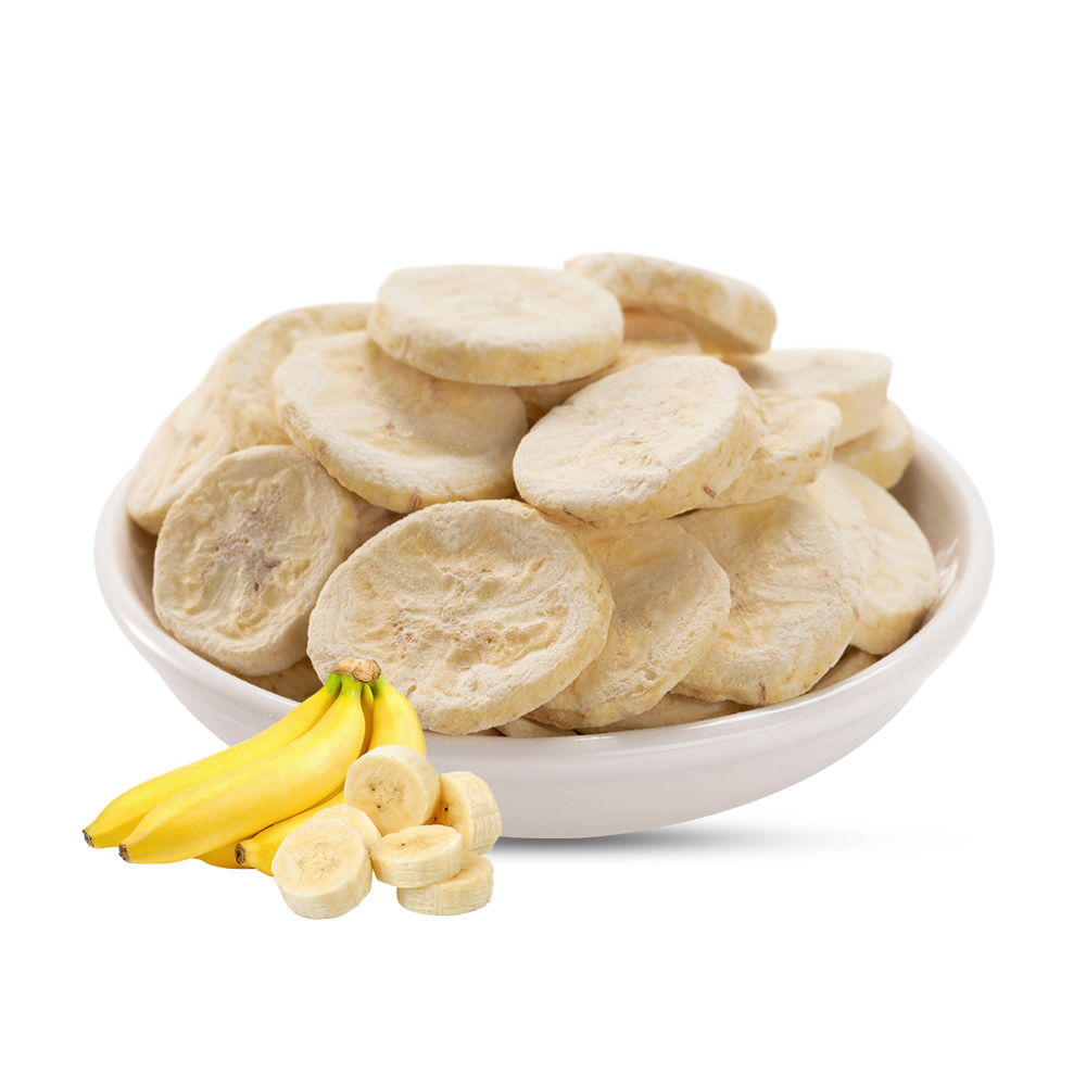 Freeze Dried Banana Slice | No Added Sugar 1kg Bulk Pack
