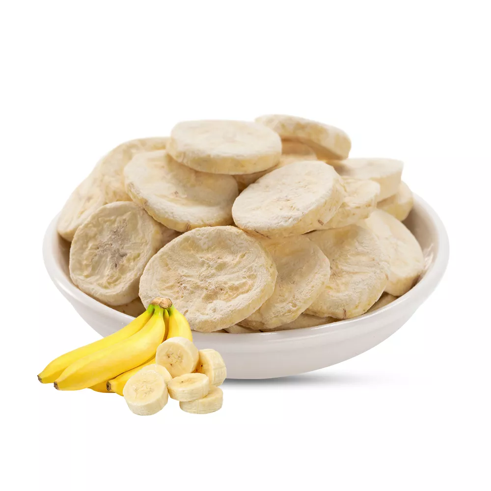 Freeze Dried Banana Slice | No Added Sugar 1kg Bulk Pack